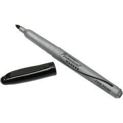 Ability One - Markers & Paintsticks; Type: Permanent Marker ; Color: Black ; Ink Type: Water Base ; Tip Type: Fine Point - Exact Tooling
