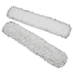 Ability One - Wet Mop Heads & Pads; Style: Loop End ; Material: Yarn ; Approximate Weight (oz.): 32 ; Mop Color: White ; Connection Type: Slip-on ; Mop Head Size: Medium - Exact Tooling
