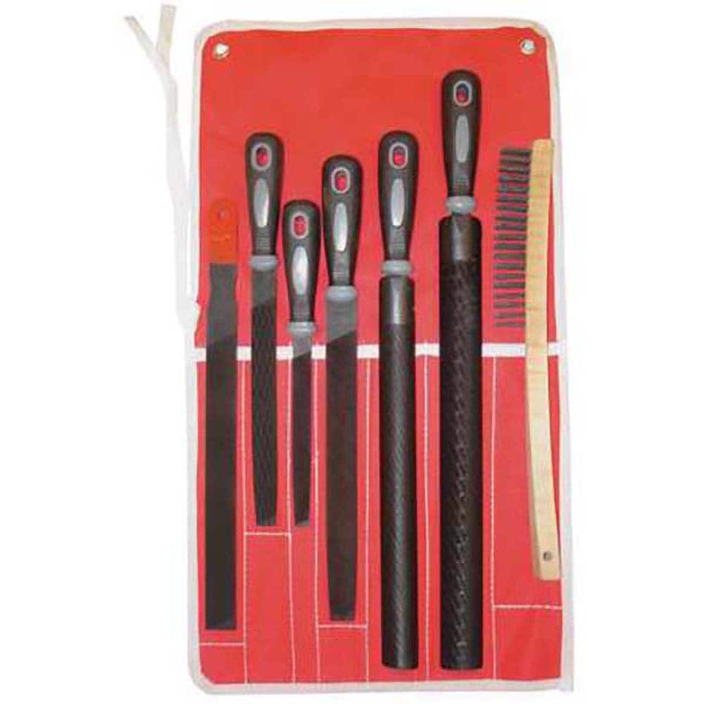 Simonds File - File Sets File Set Type: American File Types Included: Half Round; Flat; All Purpose - Exact Tooling