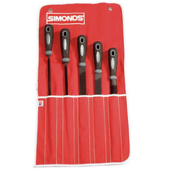 Simonds File - File Sets File Set Type: American File Types Included: Mill; Half Round; Round; Slim Taper; Rasp - Exact Tooling