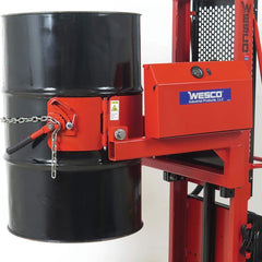 Wesco Industrial Products - Drum & Tank Handling Equipment Product Type: Drum Rotator For Drum Capacity (Gal.): 55 - Exact Tooling