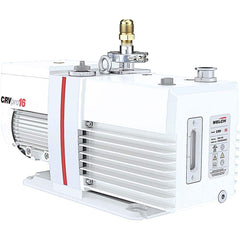 Welch - Rotary Vane-Type Vacuum Pumps; Horsepower: 1.1 ; Voltage: 115V ; Cubic Feet per Minute: 12.80 ; Length (Decimal Inch): 22.4000 ; Width (Decimal Inch): 8.1000 ; Height (Inch): 11.40 - Exact Tooling