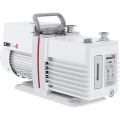 Welch - Rotary Vane-Type Vacuum Pumps; Horsepower: 0.5 ; Voltage: 115V ; Cubic Feet per Minute: 2.80 ; Length (Decimal Inch): 15.1000 ; Width (Decimal Inch): 6.1000 ; Height (Inch): 9.2 - Exact Tooling