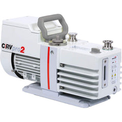 Welch - Rotary Vane-Type Vacuum Pumps; Horsepower: 0.4 ; Voltage: 115V ; Cubic Feet per Minute: 1.80 ; Length (Decimal Inch): 15.1000 ; Width (Decimal Inch): 5.4000 ; Height (Inch): 9.2 - Exact Tooling