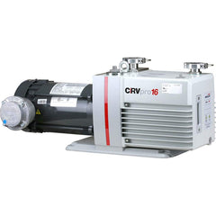 Welch - Rotary Vane-Type Vacuum Pumps; Horsepower: 1 ; Voltage: 115 / 230 ; Cubic Feet per Minute: 12.80 ; Length (Decimal Inch): 24.3000 ; Width (Decimal Inch): 8.1000 ; Height (Inch): 11 - Exact Tooling
