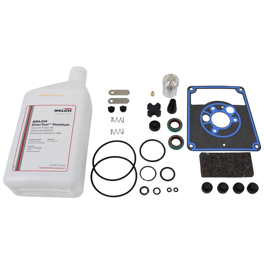 Welch - Air Compressor & Vacuum Pump Accessories; Type: Repair Kit ; For Use With: 8905/8910 - Exact Tooling