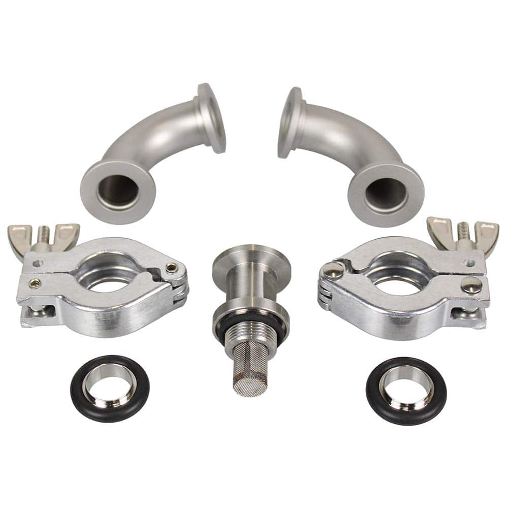 Welch - Air Compressor & Vacuum Pump Accessories; Type: Pump Connection Kit ; For Use With: Welch-lmvac Vacuum Systems - Exact Tooling