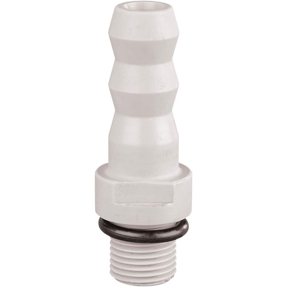 Welch - Air Compressor & Vacuum Pump Accessories; Type: Barb To Thread Connector ; For Use With: DN8 to 1/4" Mae - Exact Tooling