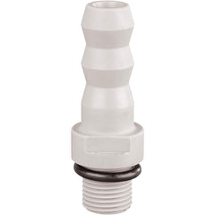 Welch - Air Compressor & Vacuum Pump Accessories; Type: Barb To Thread Connector ; For Use With: DN8 to 1/4" Mae - Exact Tooling