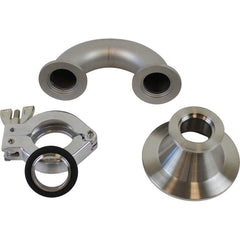 Welch - Air Compressor & Vacuum Pump Accessories; Type: Pump Connection Kit ; For Use With: CRVPro 4/6/8/16 - Exact Tooling