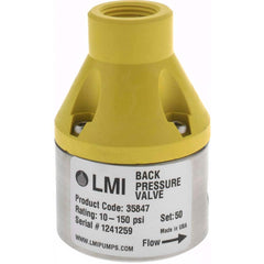 LMI - Metering Pump Accessories Type: Back Pressure Valve For Use With: Metering Pumps - Exact Tooling
