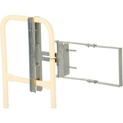 Vestil - Steel Self Closing Rail Safety Gate - Fits 16 to 26" Clear Opening, 12" Door Height, - Exact Tooling