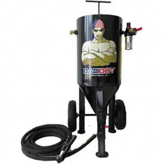 BadBoy Blasters - Portable Sandblasters Tank Height (Inch): 32 Overall Depth (Inch): 15 - Exact Tooling