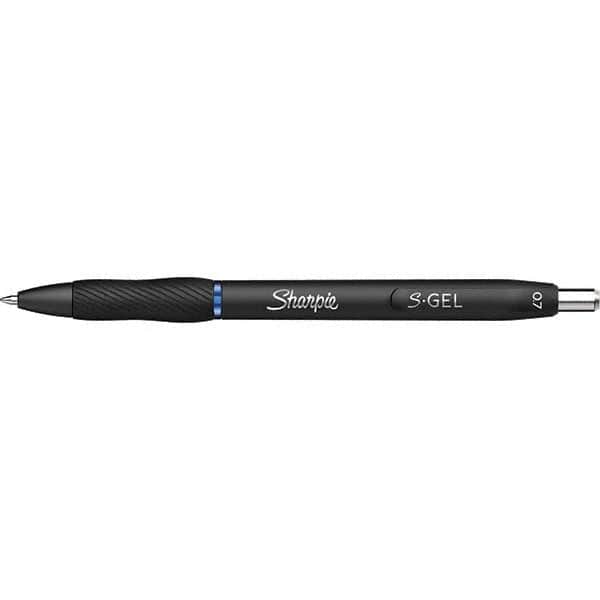 Sharpie - Pens & Pencils Type: Retractable Gel Color: Blue - Exact Tooling