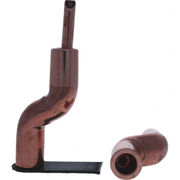 Tuffaloy - Spot Welder Tips For Use With: 5RW Electrode Holder Type: Bent Shank for 5RW Male Cap - Exact Tooling