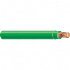 Southwire - Building Wire; Conductor Type: THHN ; Core Type: Stranded ; Wire Size (AWG): 10 ; Amperage: 30 ; Jacket Material: PVC ; Jacket Color: Green - Exact Tooling