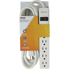 Southwire - Power Outlet Strips Amperage: 15 Voltage: 120 V - Exact Tooling