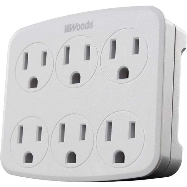 Southwire - Power Outlet Strips Amperage: 15 Voltage: 120 V - Exact Tooling