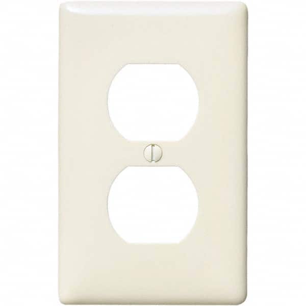 Hubbell Wiring Device-Kellems - Wall Plates Wall Plate Type: Outlet Wall Plates Color: Light Almond - Exact Tooling