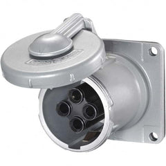 Hubbell Wiring Device-Kellems - Pin & Sleeve Receptacles Receptacle/Part Type: Receptacle Pin Configuration: 4 - Exact Tooling