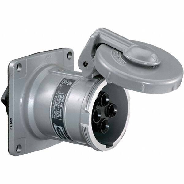Hubbell Wiring Device-Kellems - Pin & Sleeve Receptacles Receptacle/Part Type: Receptacle Pin Configuration: 3 - Exact Tooling