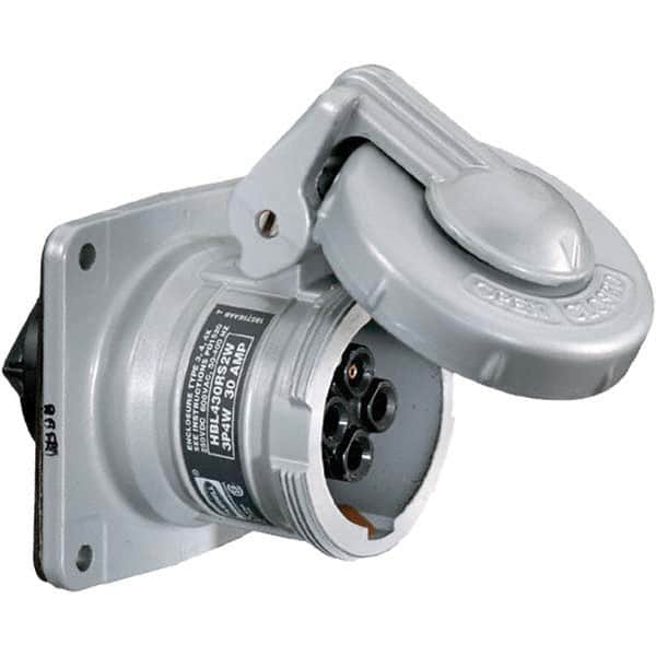 Hubbell Wiring Device-Kellems - Pin & Sleeve Receptacles Receptacle/Part Type: Receptacle Pin Configuration: 3 - Exact Tooling