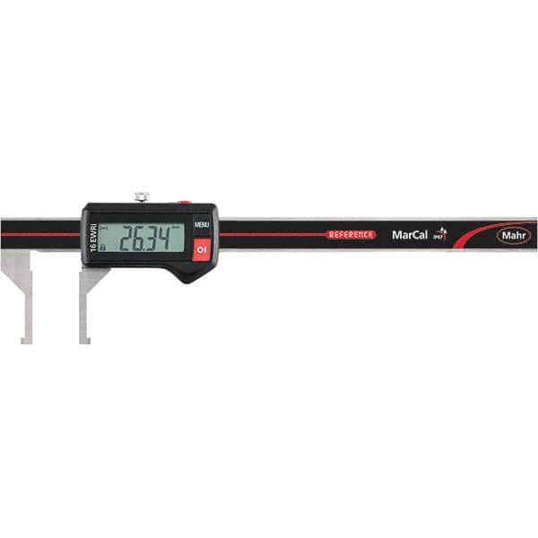 Mahr - 10 to 160mm Range, 0.01mm Resolution, IP67 Electronic Caliper - Exact Tooling