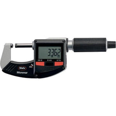 Mahr - Electronic Outside Micrometers Type: Standard Minimum Measurement (Decimal Inch): 0.0000 - Exact Tooling