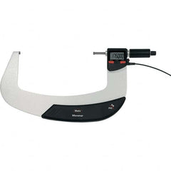 Mahr - Electronic Outside Micrometers Type: Standard Minimum Measurement (Decimal Inch): 6.0000 - Exact Tooling