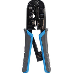 Jonard Tools - Crimpers Type: Pass-through Modular Crimping Tool Capacity: RJ-11, RJ-45 - Exact Tooling