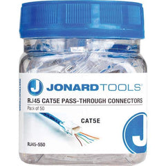 Jonard Tools - Cable Tools & Kits Tool Type: Pass-Through Connectors Number of Pieces: 50.000 - Exact Tooling