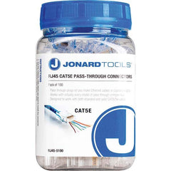 Jonard Tools - Cable Tools & Kits Tool Type: Pass-Through Connectors Number of Pieces: 100.000 - Exact Tooling
