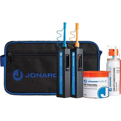 Jonard Tools - Cable Tools & Kits Tool Type: Fiber Cleaning Kit Number of Pieces: 5.000 - Exact Tooling