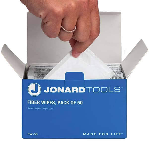 Jonard Tools - Cable Tools & Kits Tool Type: Fiber Wipes Number of Pieces: 50.000 - Exact Tooling