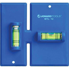 Jonard Tools - Electrical Outlet Box & Switch Box Accessories Accessory Type: Wall Box Template & Level Material: Thermal Plastic - Exact Tooling