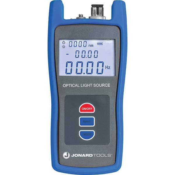 Jonard Tools - Cable Testers Cable Type: Fiber Optic Display Type: LCD - Exact Tooling