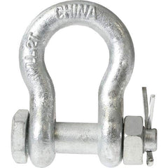 US Cargo Control - Shackles Load Limit (Ton): 3.25 Pin Type: Bolt&Nut - Exact Tooling