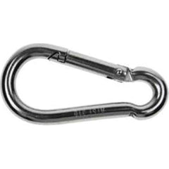 US Cargo Control - Snaps Type: Snap Hook Carabiner Overall Length (Inch): 3.125 - Exact Tooling