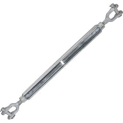 US Cargo Control - Turnbuckles Type: Jaw & Jaw Working Load Limit (Lb.): 5200 - Exact Tooling