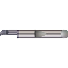Micro 100 - Boring Bars; Minimum Bore Diameter (Decimal Inch): 0.1600 ; Maximum Bore Depth (Decimal Inch): 0.7500 ; Maximum Bore Depth (Inch): 3/4 ; Material: Solid Carbide ; Boring Bar Type: Boring ; Shank Diameter (Decimal Inch): 0.1875 - Exact Tooling