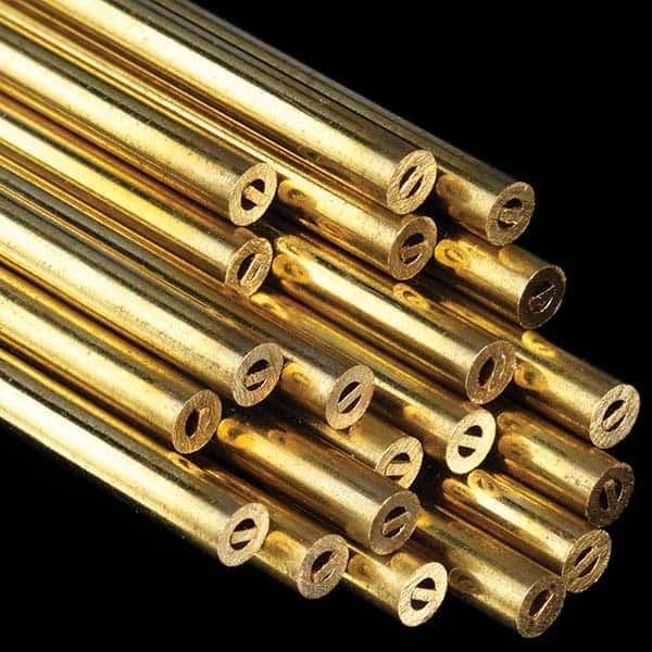 Single Source Technologies - Electrical Discharge Machining Tubes Tube Material: Brass Channel Type: Single - Exact Tooling