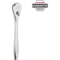 Milwaukee Tool - Ratchets Drive Size (Inch): 1/2 Head Shape: Slim Line - Exact Tooling