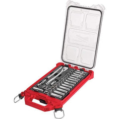 Milwaukee Tool - Socket Sets Measurement Type: Metric Drive Size: 3/8 - Exact Tooling