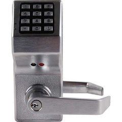 Alarm Lock - Lever Locksets Type: Entrance Door Thickness: 1-3/4 - Exact Tooling