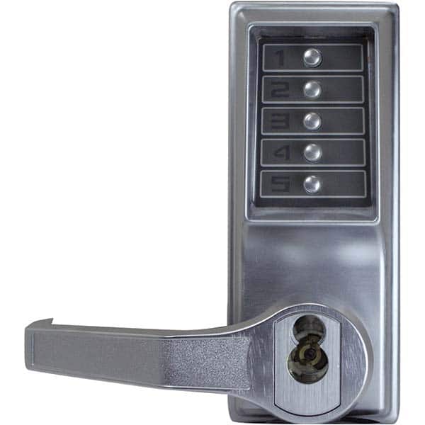 Simplex - Lever Locksets Type: Push-button Lock Door Thickness: 1-3/4 - Exact Tooling