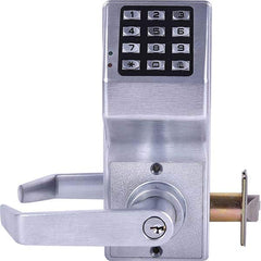 Alarm Lock - Lever Locksets Type: Double Side Entrance Door Thickness: 1-3/4 - Exact Tooling