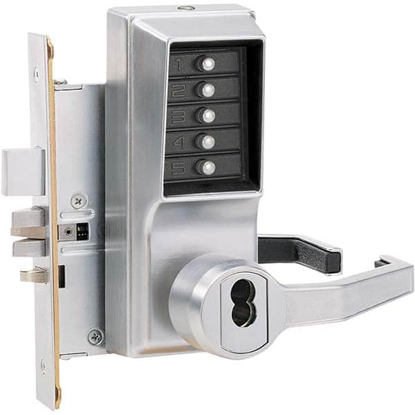 Simplex - Lever Locksets Type: Push-button Lock Door Thickness: 1-3/4 - Exact Tooling