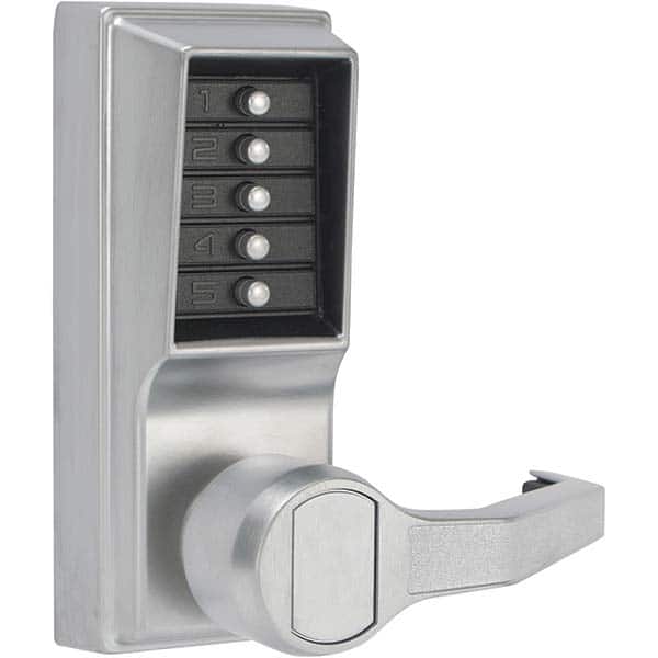 Simplex - Lever Locksets Type: Push-button Lock Door Thickness: 1-3/4 - Exact Tooling