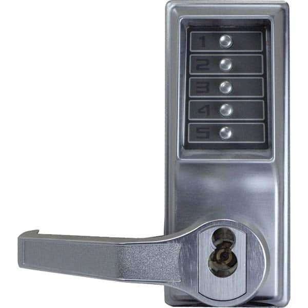 Simplex - Lever Locksets Type: Push-button Lock Door Thickness: 1-3/4 - Exact Tooling