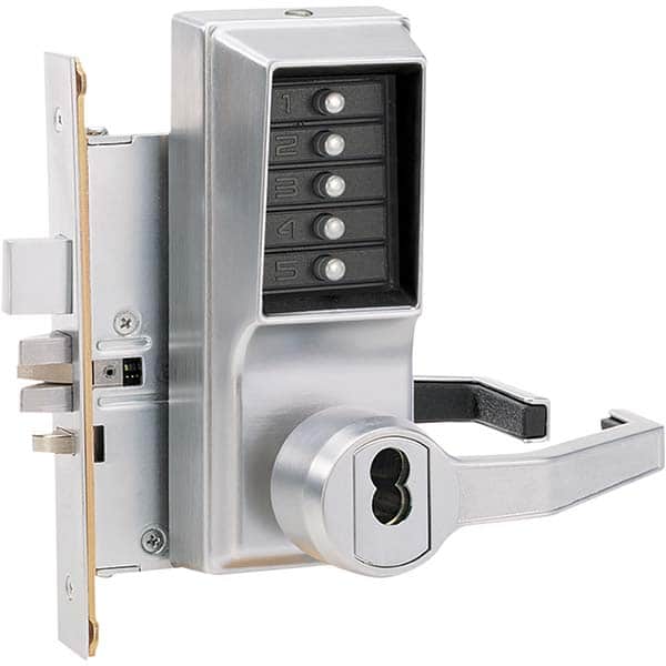Simplex - Lever Locksets Type: Push-button Lock Door Thickness: 1-3/4 - Exact Tooling